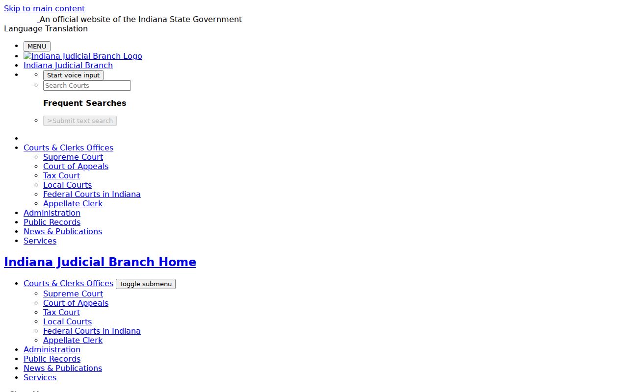 Washington County case lookup search tips