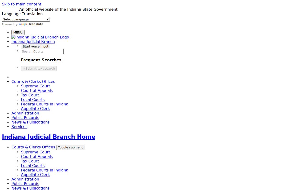 Washington County civil docket e-filing help