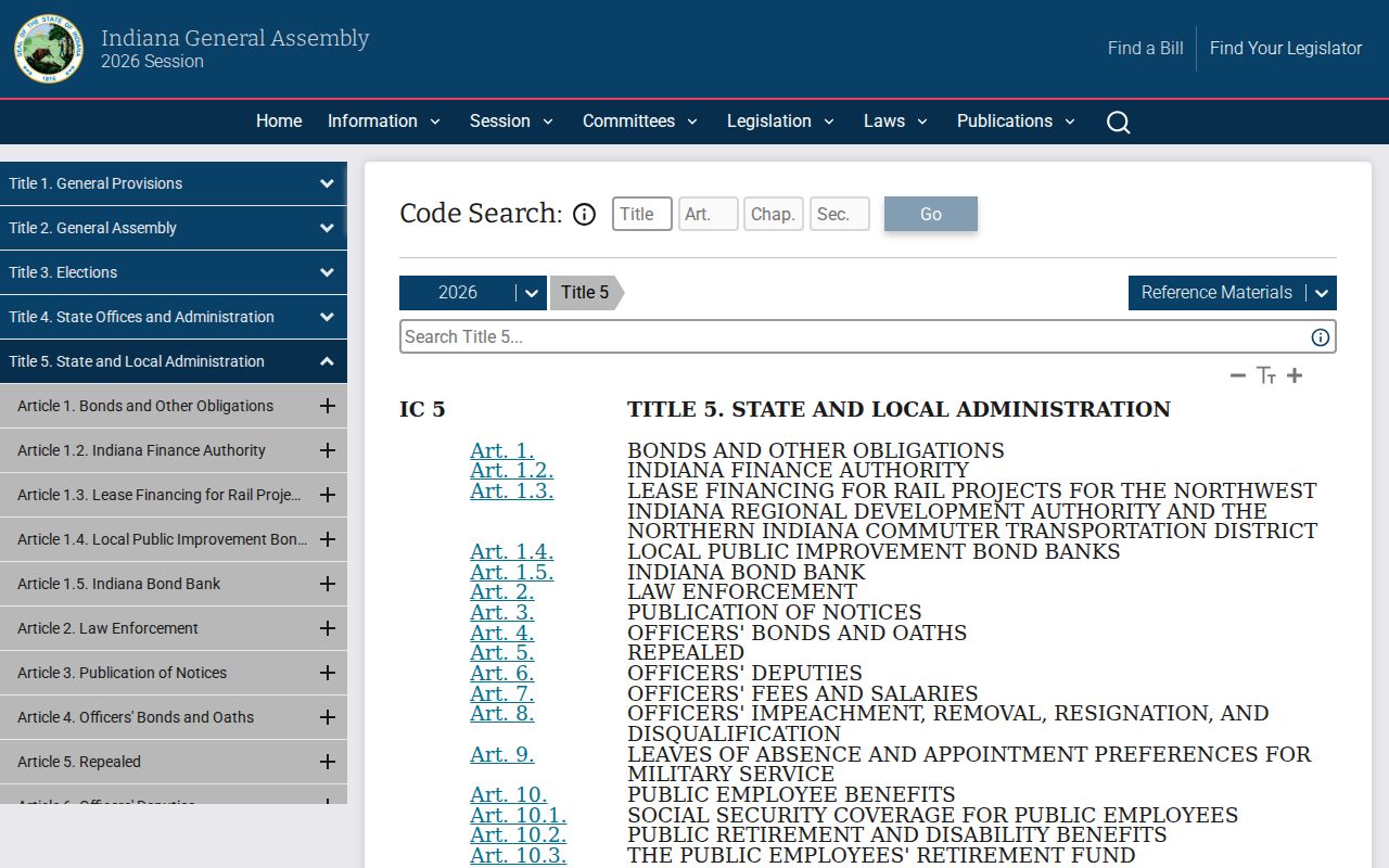 Washington County criminal docket Indiana Public Records Act