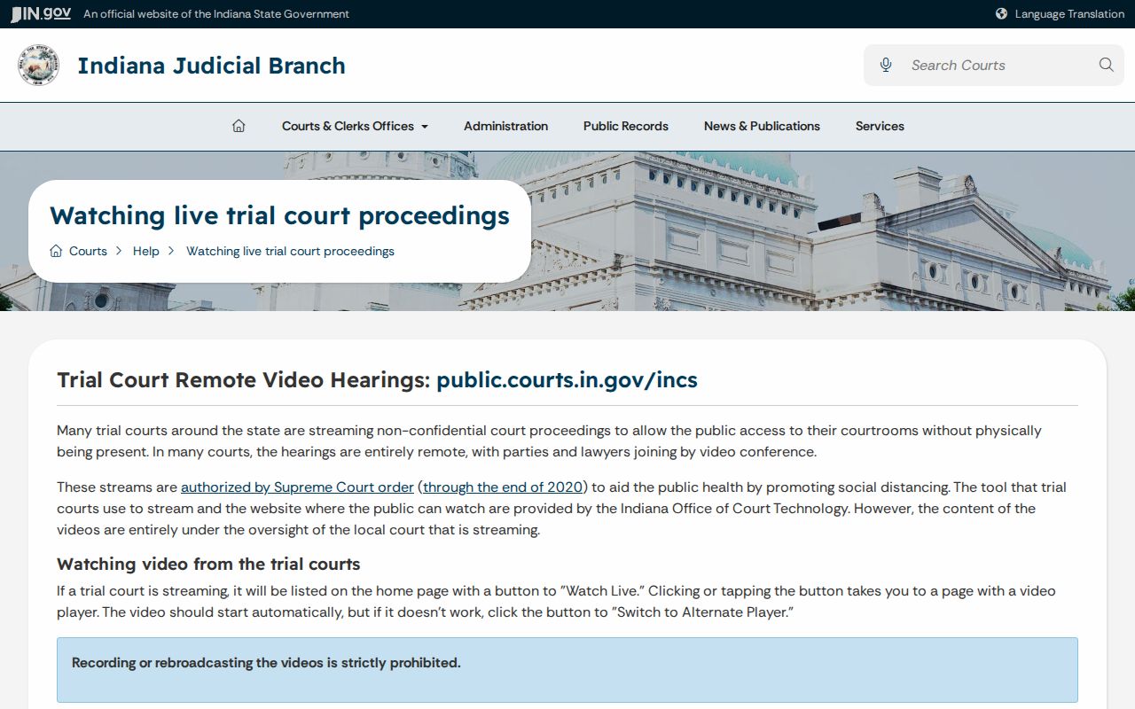 Washington County traffic ticket remote hearing
